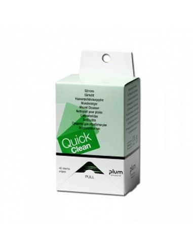 QuickClean Wound Cleaning Wipes Dispenser