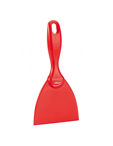 Vikan Hygiene 4061-4 handschraper, rood recht, 102x210 mm -