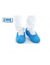 CMT CPE shoe cover Blue, 430 x 150 mm, 75 mµ Roughened 1000