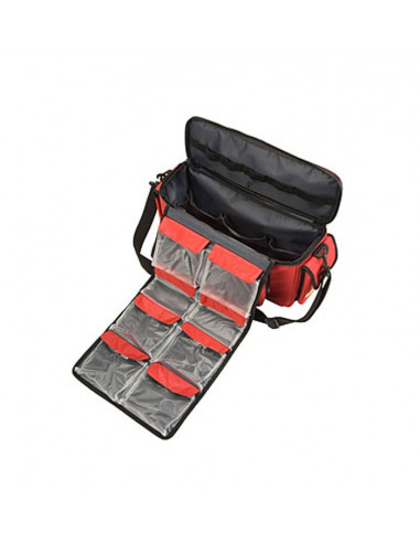 Наплечная/спортивная сумка HEKA First Aid, красная, пустая
