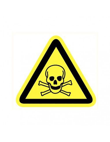 Toxic substances Vinyl sticker 20cm