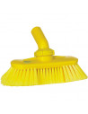 Vikan Hygiene 7067-6 wandborstel, geel zachte splitvezels