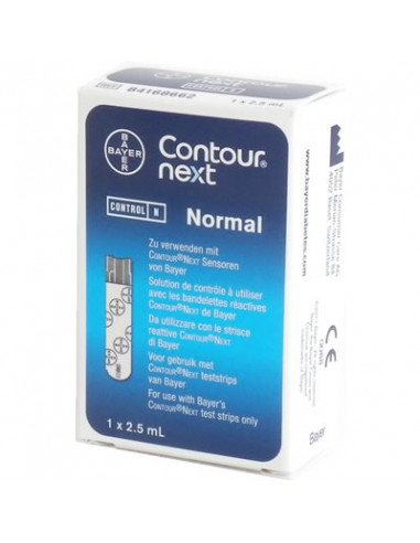 Contour Next Normal kontrolna tekočina 2,5 ml
