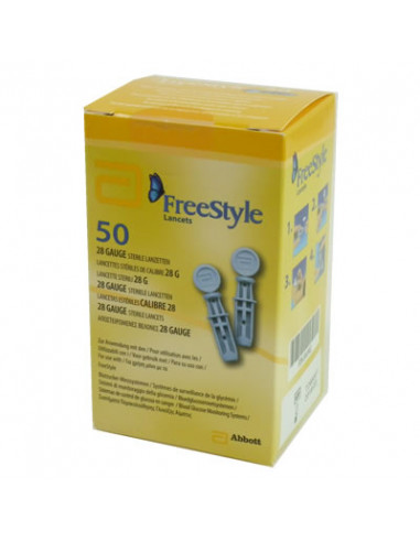 Freestyle lancets 50 pieces