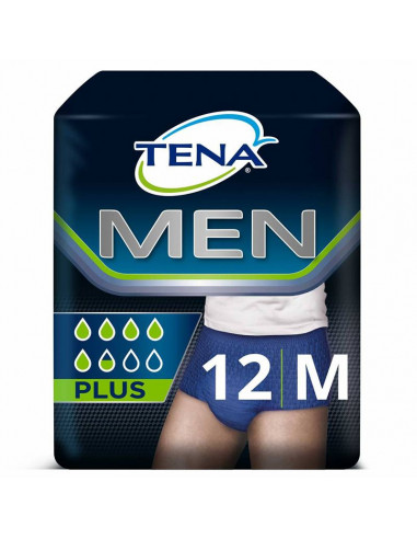 TENA Miesten Active Fit Pants M 12 kpl