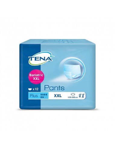 Pantalones bariátricos TENA PLUS 2 XL