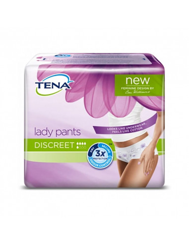 TENA Lady Pants Discreto Mediano 12 piezas