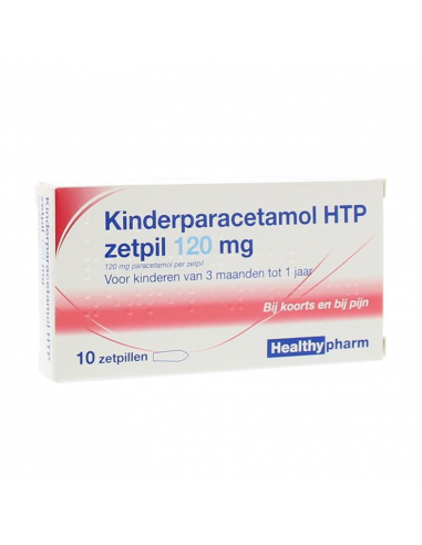 Child paracetamol 120 mg Suppository 10 ST
