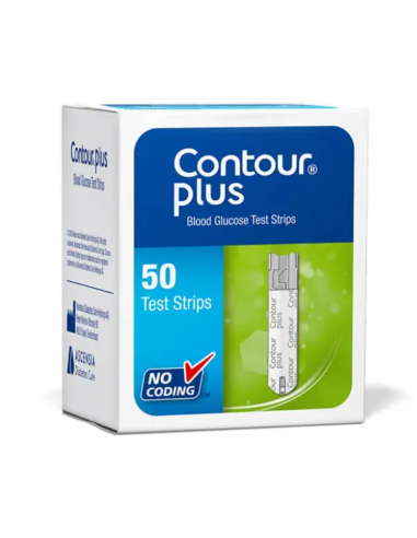 Paski testowe Contour Plus 50 sztuk