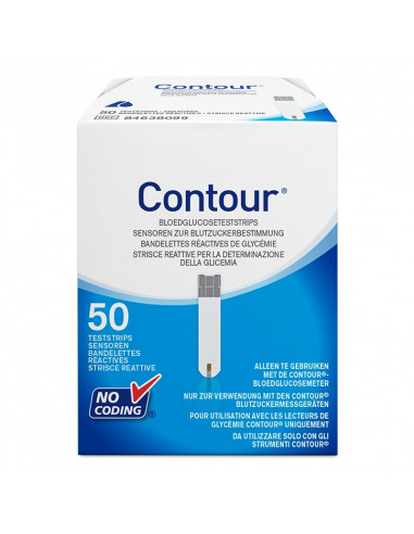 Contour teststickor 50 st