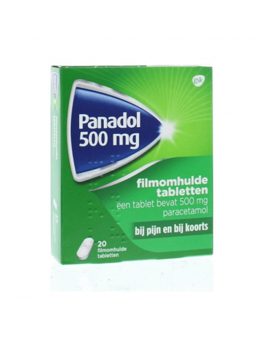Panadol Smooth 500 mg 20 tablets