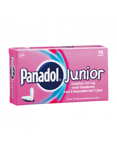 Panadol Junior 125 mg 10 suppositories