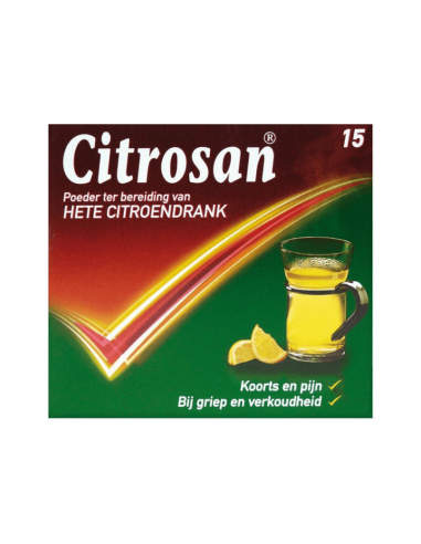 Citrosan paracetamol + Vitamin C Hot cough syrup 15 sachets