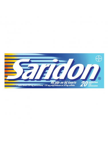 Saridon 20 tablets