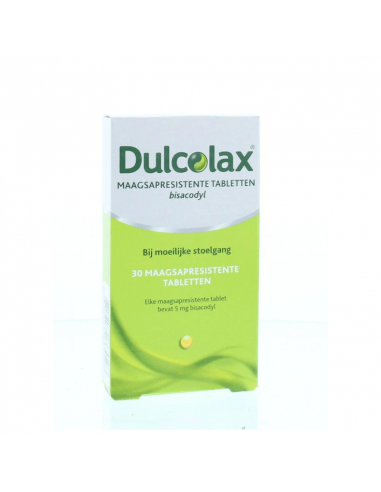 Dulcolax Bisacodyl 5mg 30 tablets