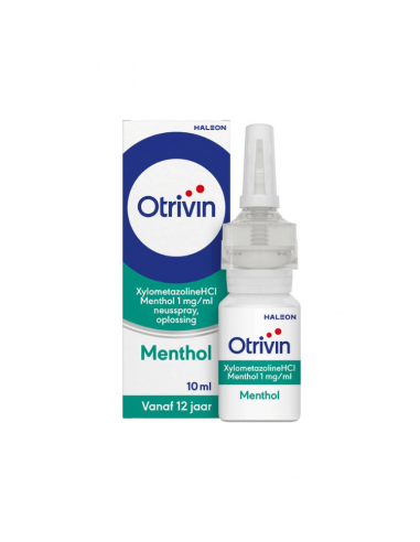 Otrivin Xylometazolin Menthol 1 mg/ml Nasenspray 10 ml