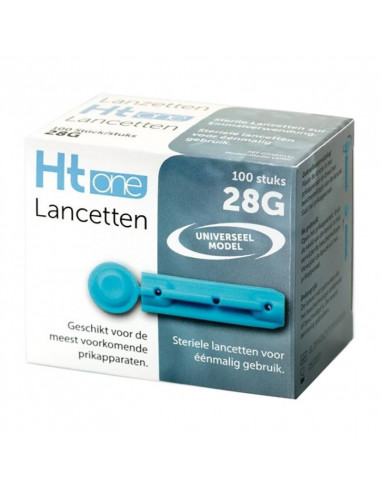 Lancetas HT One 100 28G