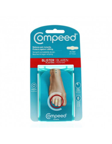 Compeed Ampollas en los Dedos de los Pies 8 Piezas