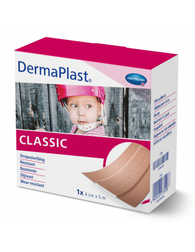 Dermaplast Classic Plaster on roll 5 mx 4 cm