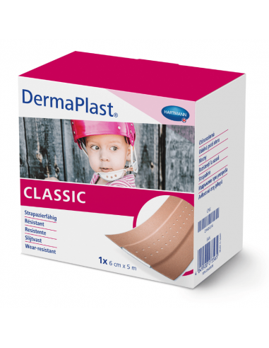 Dermaplast Classic Plaster on roll 5 mx 6 cm
