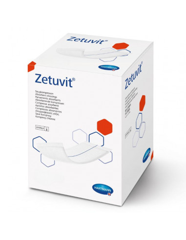 Компресс Zetuvit впитывающий 20 х 20 см 15 шт.