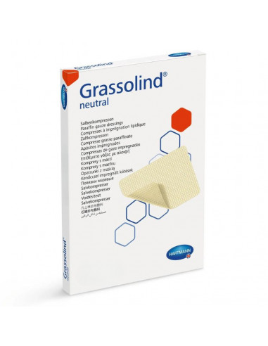 Grassolind voidepakkaus steriili 10 x 10 cm 10 kpl