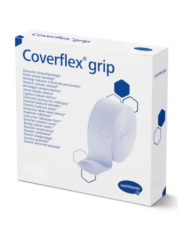 Bandagem tubular Coverflex Grip C 10 mx 6,75 cm