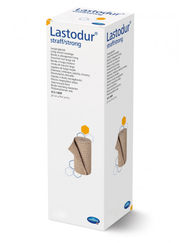 Lastodur Strong compressie zwachtel 7 m x 20 cm