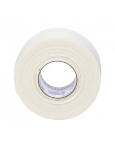 Pansement adhésif Microfoam 3M 2,5 cm x 5 m 12 pièces