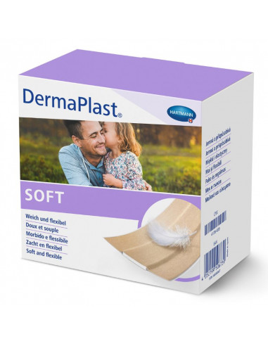 Dermaplast Mjuk gipsrulle 5 mx 4 cm