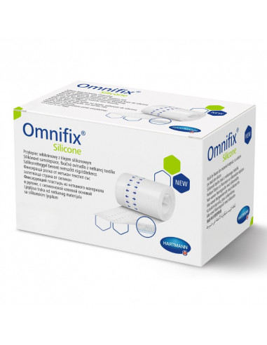 Omnifix Gesso de fixação de silicone 10 cm x 5 m