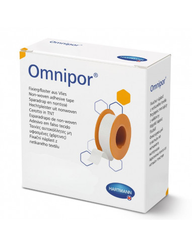 Emplastro adesivo Omnipor 2,5 cm x 9,2 m 1 rolo