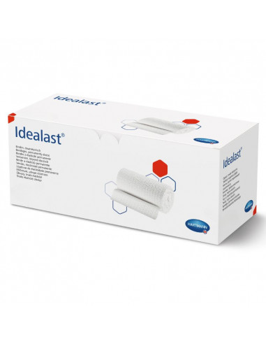 Ideallast elastische Binde 5 m x 6 cm 10 Stück