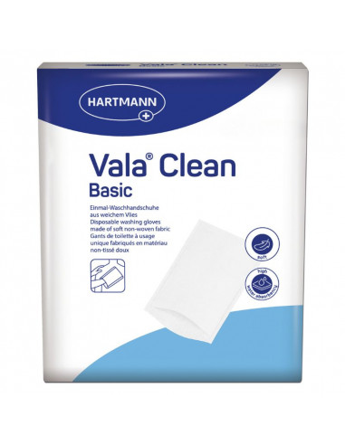 Valaclean Basic washandjes 50 stuks