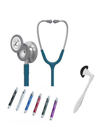 Boîte étudiante Littmann Classic III Bleu Caraïbes