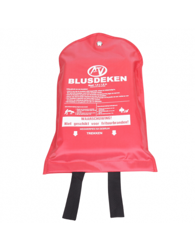 Fire blanket soft bag 180 x 180 cm