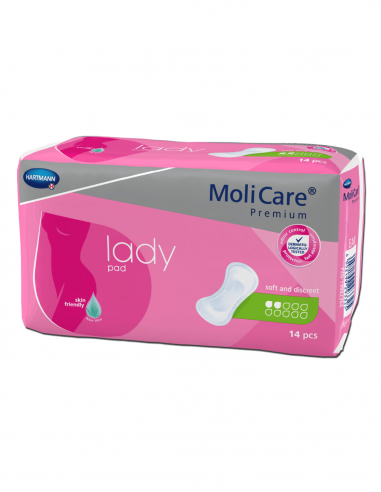 MoliCare Premium Lady Pad inlegkruisjes 2 druppels 14 stuks