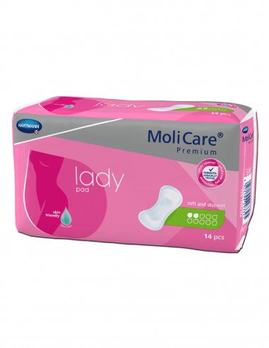 MoliCare Premium Lady Pad inlegkruisjes 2 Druppel 14 stuks