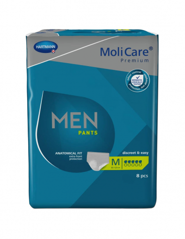 MoliCare Premium MEN Incontinentiebroekjes 5 druppels Medium 8