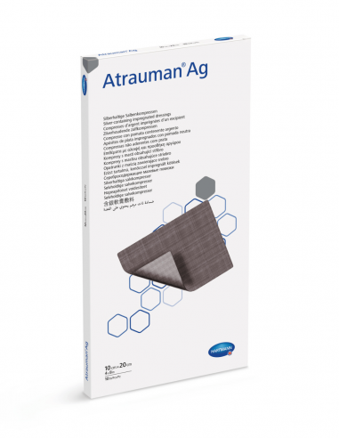 Atrauman AG zalfkompres 10 x 20 cm 10 stuks
