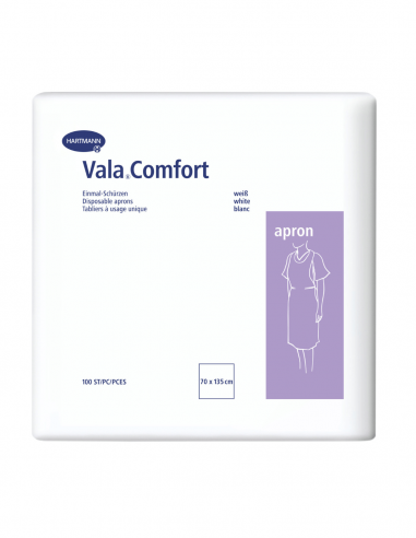 Vala Comfort Apron overalls Wit 70 x 135 cm 100 stuks