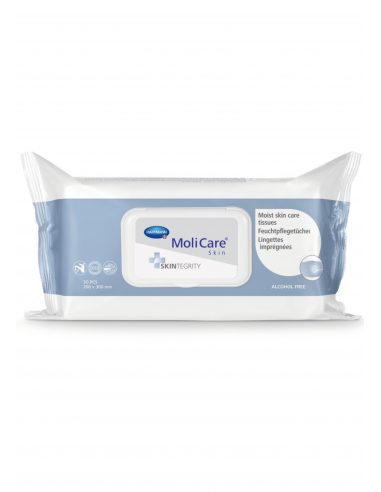 MoliCare Skin kosteat puhdistuspyyhkeet 50 kpl