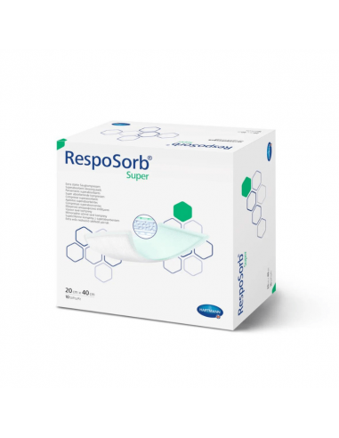 Resposorb Bandage Super Absorbant 20 x 40 cm 10 pièces