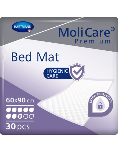 MoliCare Premium Unterlagen 8 Tropfen 60 x 90 cm 30 Stück