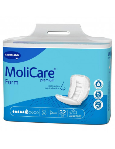 MoliCare Premium FORM 6 капель вкладыш 32 шт.