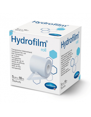 Hydrofilm Roll Transparent fixeringsgips 10 mx 5 cm