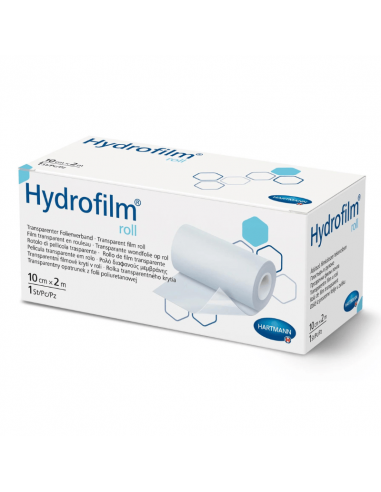 Hydrofilm Roll Transparent fixation plaster 2 mx 10 cm