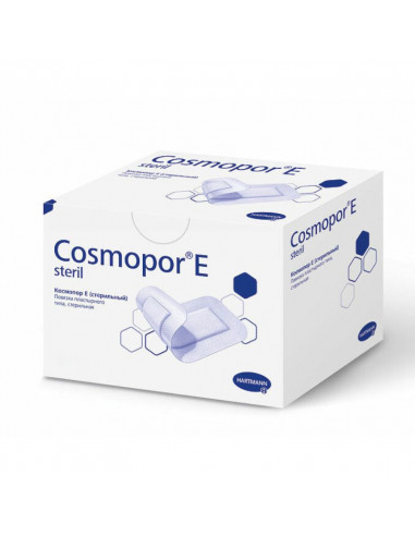 Cosmopor E plaster wyspowy/opatrunek sterylny 10 x 8 cm 25 sztuk