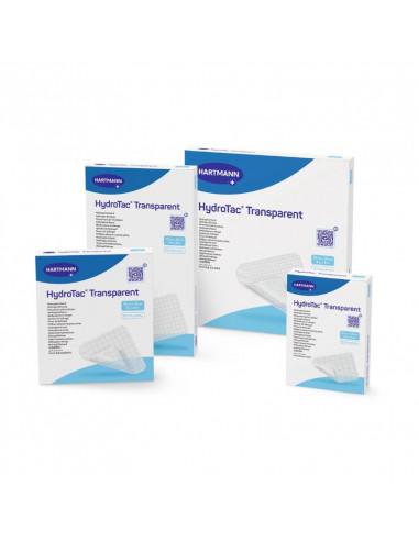 HydroTac Transparant Hydrogel verband 5 x 7,5 cm 10 stuks