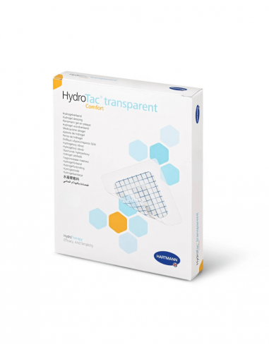 HydroTac Transparent Comfort Benda idrogel 6,5 x 10 cm 10 pezzi